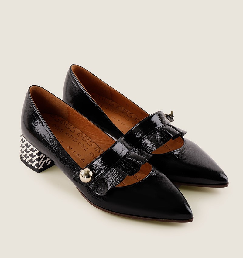 Chie mihara JAKARTA BLACK & WHITE Envío gratis