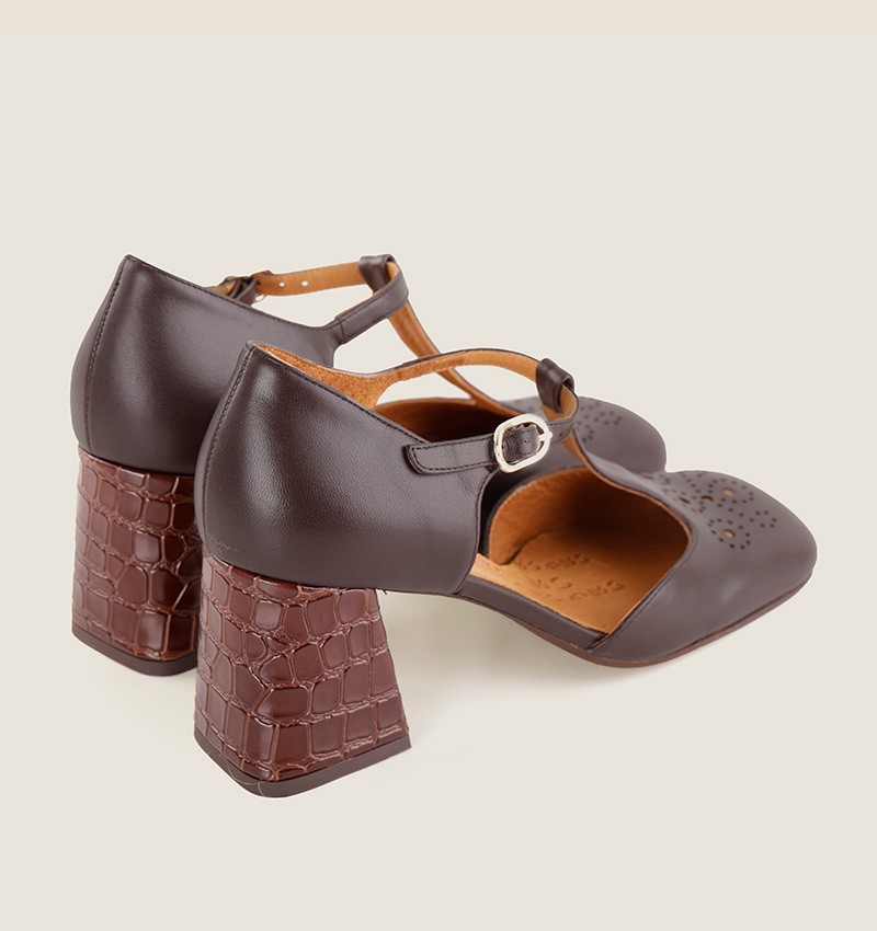 Chie mihara SYKA BROWN Oferta especial de fábrica