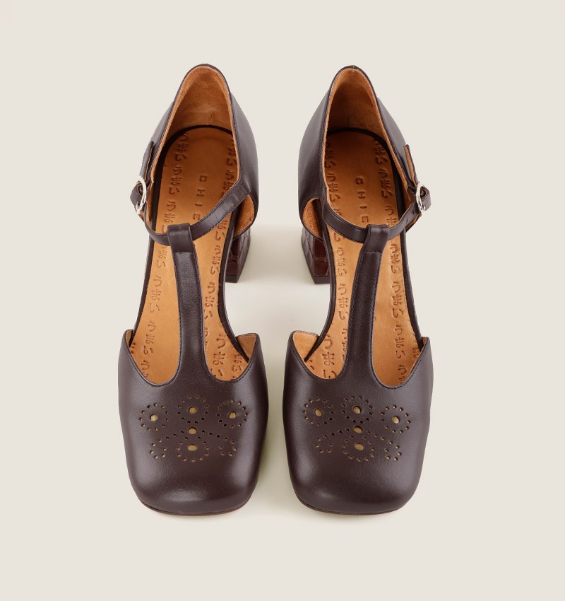 Chie mihara SYKA BROWN Oferta especial de fábrica