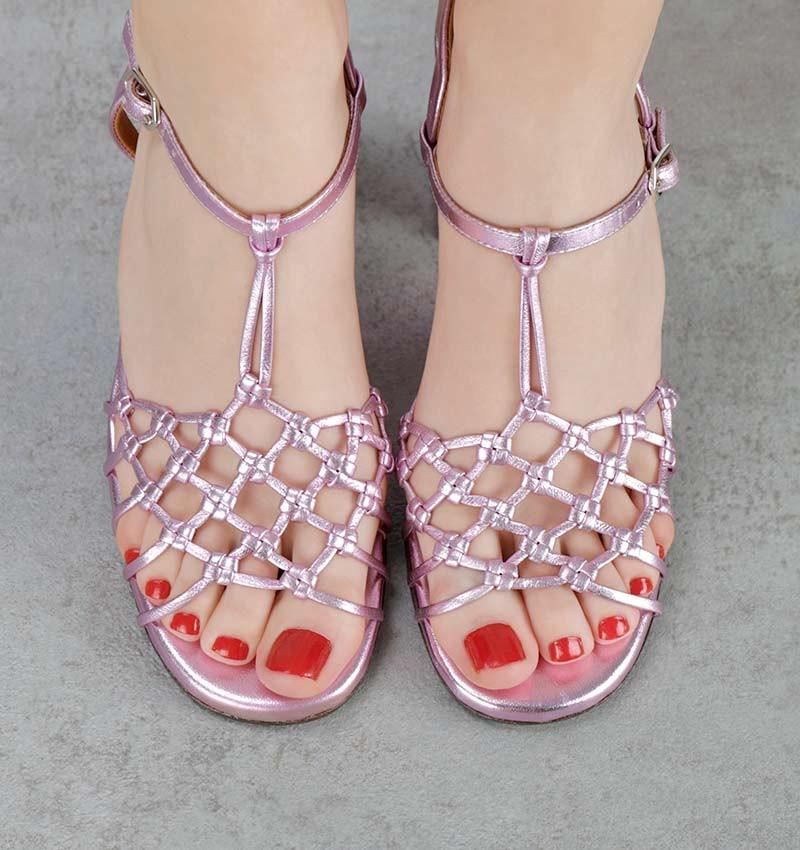 Chie mihara BASSI PINK Venta caliente