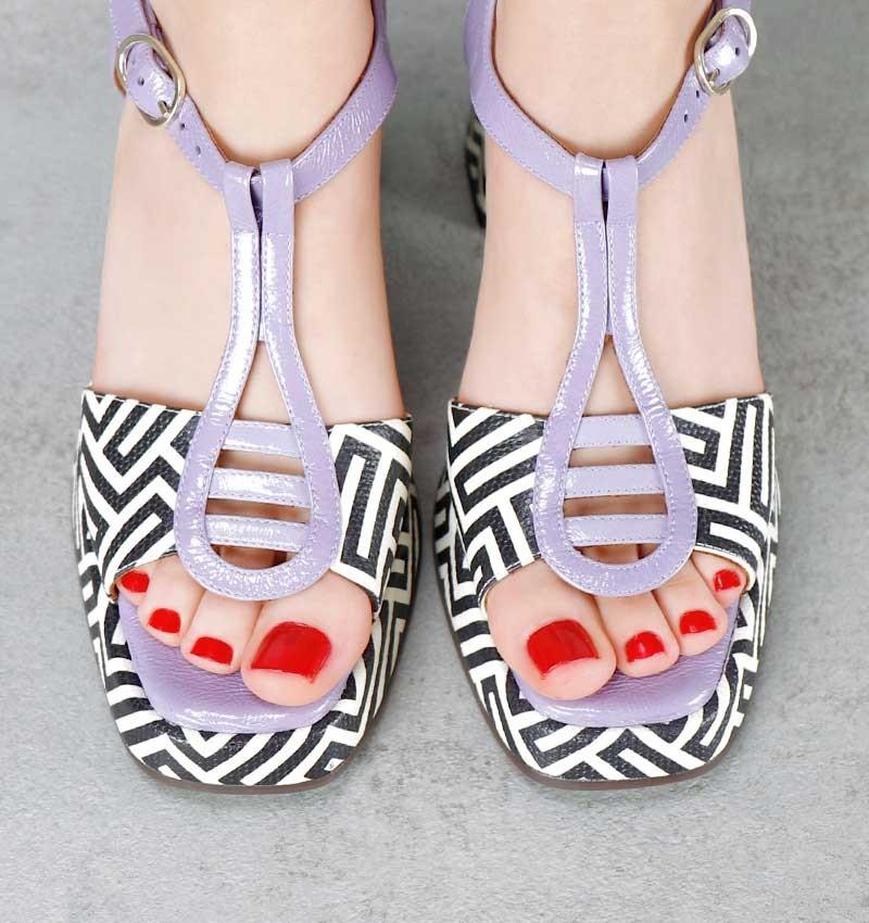 Chie mihara NEI BLACK & WHITE Rebajas baratas