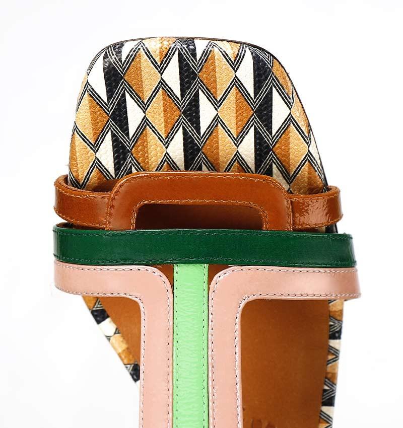 Chie mihara PIYATA MULTI GREEN Tienda