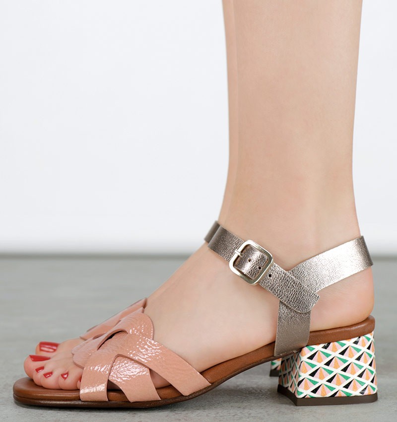 Chie mihara QUAURA PINK Liquidación