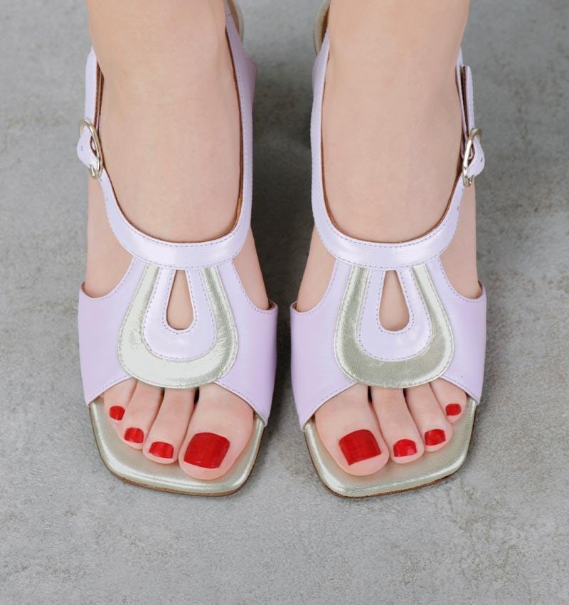 Chie mihara LORVINA LAVENDER TOP 10 Libre de impuestos