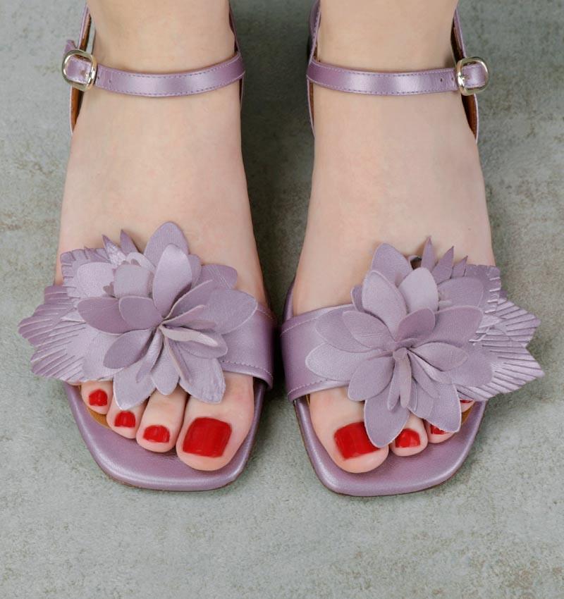 Chie mihara TADUL LAVENDER TOP 10 Descuento por venta flash