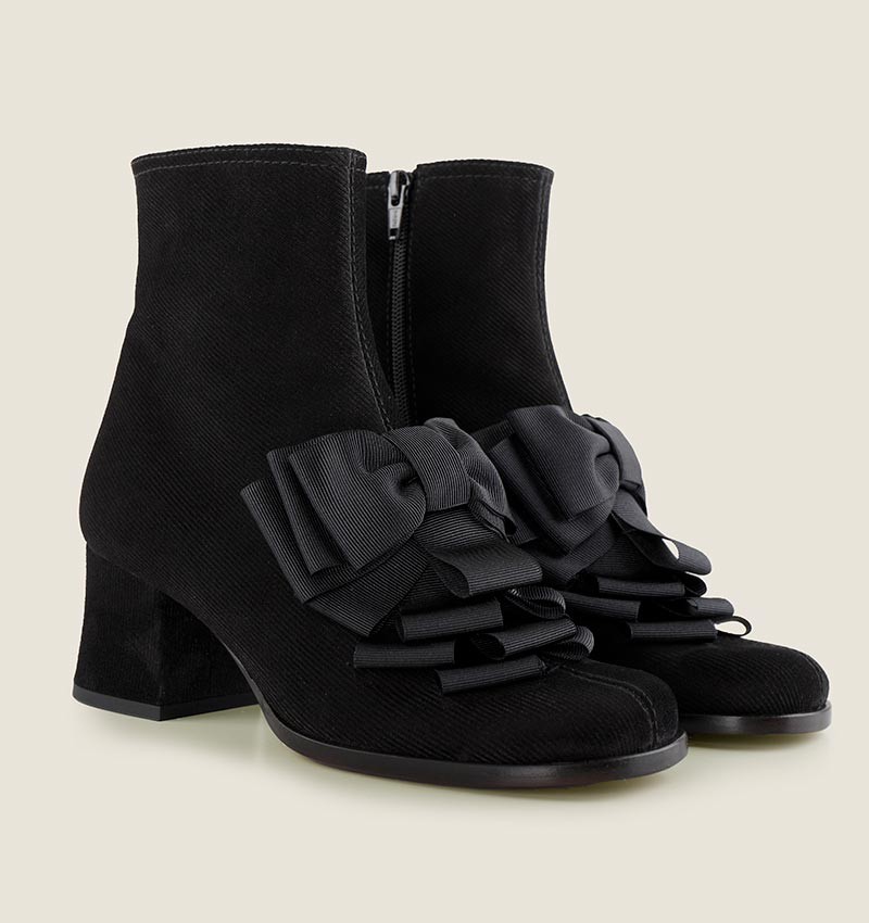 Chie mihara TELAZO BLACK CORDUROY Outlet online