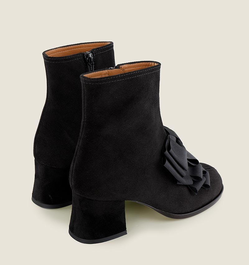 Chie mihara TELAZO BLACK CORDUROY Outlet online