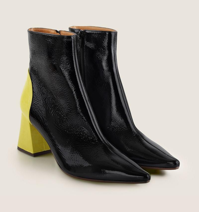Chie mihara AYEMI BLACK LIME Ahorra y exporta