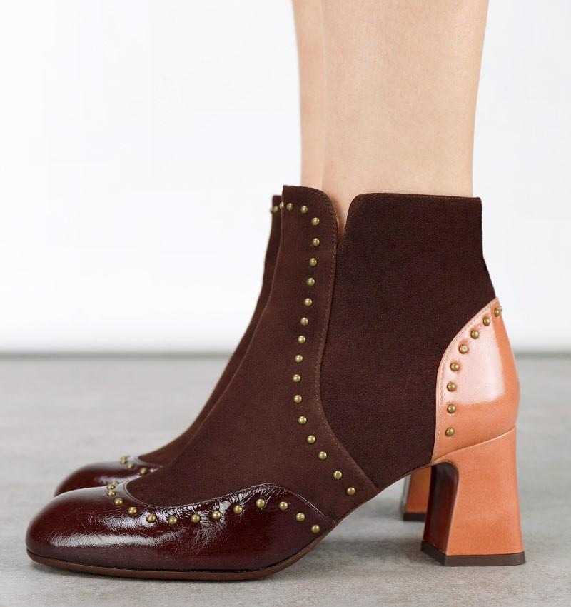 Chie mihara ADIS DARK BROWN Precio ultrabajo