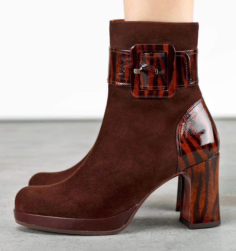 Chie mihara DAYU DARK BROWN Descuento