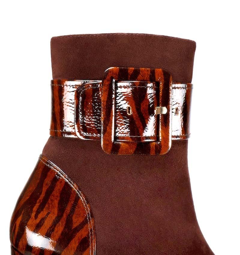 Chie mihara DAYU DARK BROWN Descuento