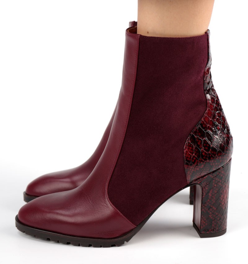 Chie mihara ELMI BURGUNDY Oferta especial