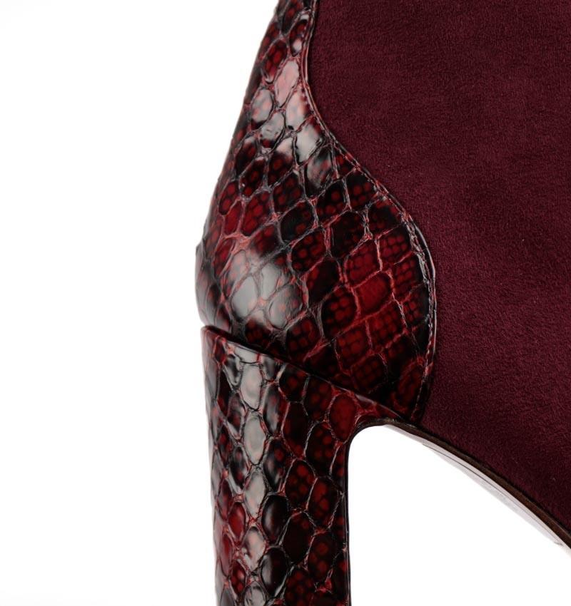 Chie mihara ELMI BURGUNDY Oferta especial