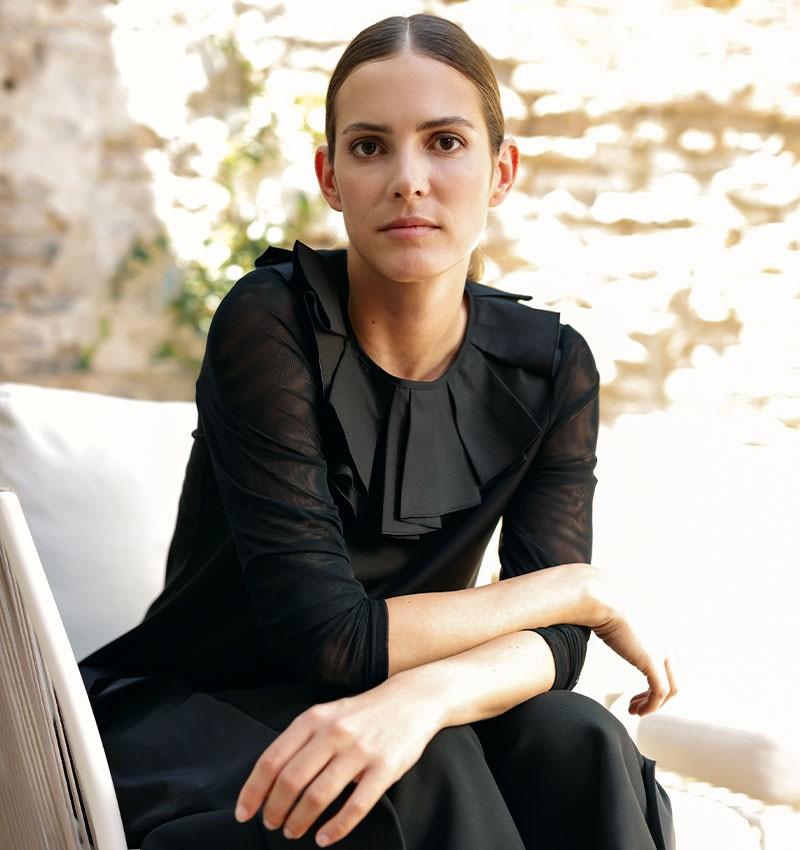 Chie mihara TOP BILONGA NEGRO COMPRAR AHORA