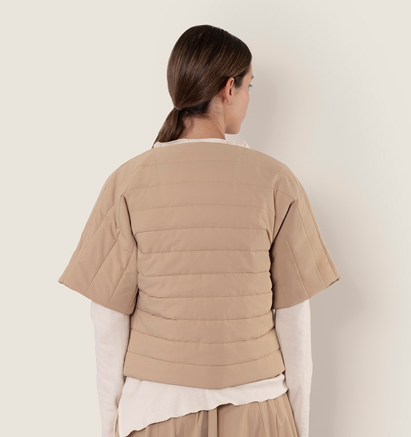 Chie mihara CHALECO VEGA BEIGE Solo hoy
