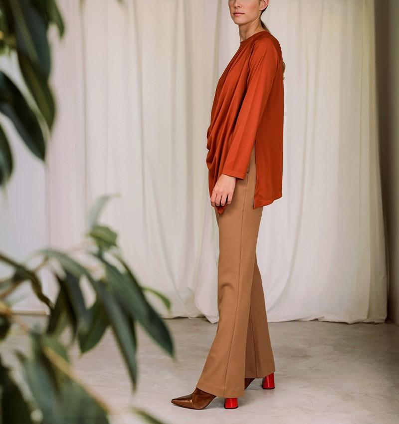 Chie mihara PANTALON PATRI MARRON Solo queda un día