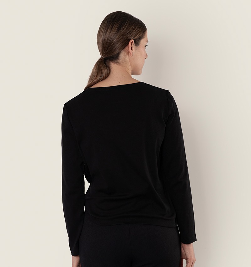 Chie mihara TOP BEHEEL NEGRO Tienda de fábrica