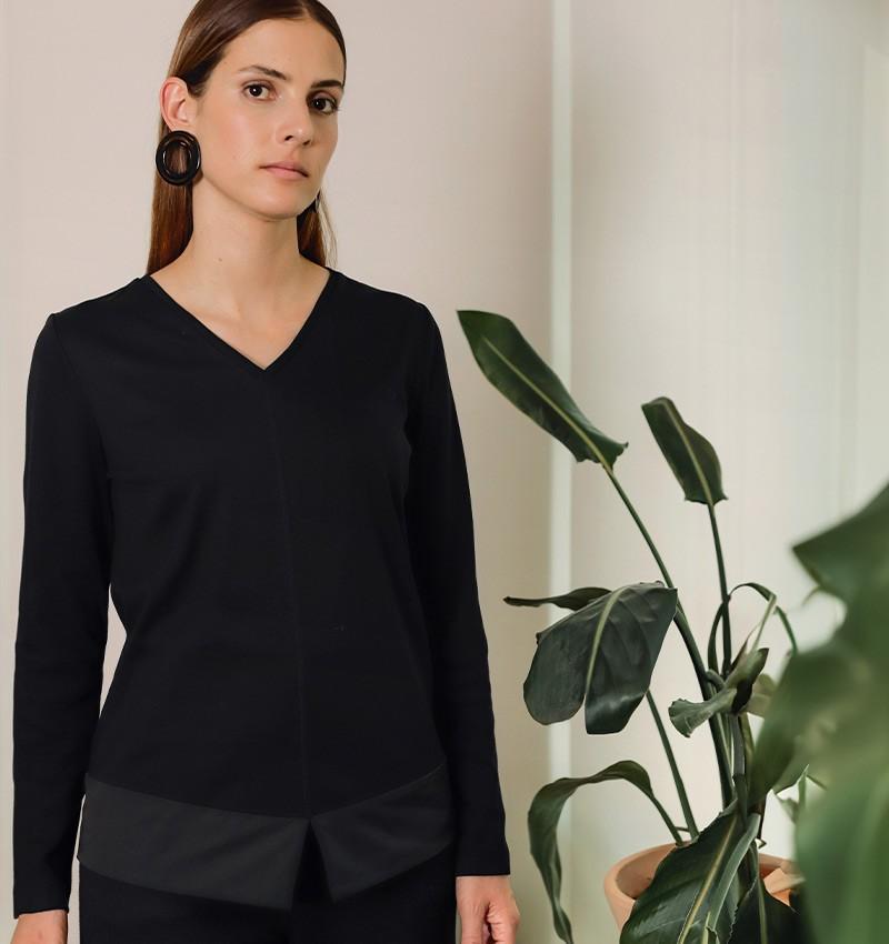 Chie mihara TOP BRAMA NEGRO Ofertas de temporada