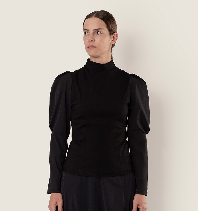 Chie mihara TOP BRENDA NEGRO Ofertas especiales