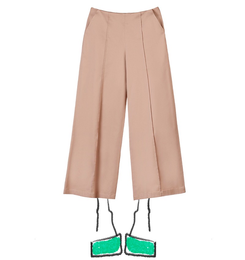 Chie mihara PANTALON BIBA MARRON CLARO Tienda