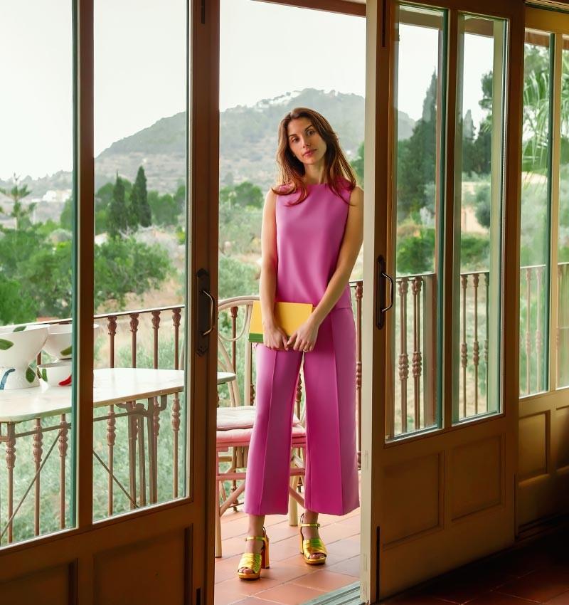 Chie mihara PANTALON BIBA ROSA Liquidación