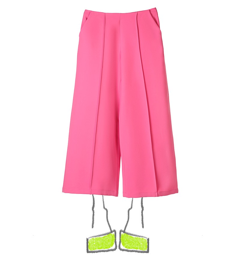 Chie mihara PANTALON BIBA ROSA Liquidación
