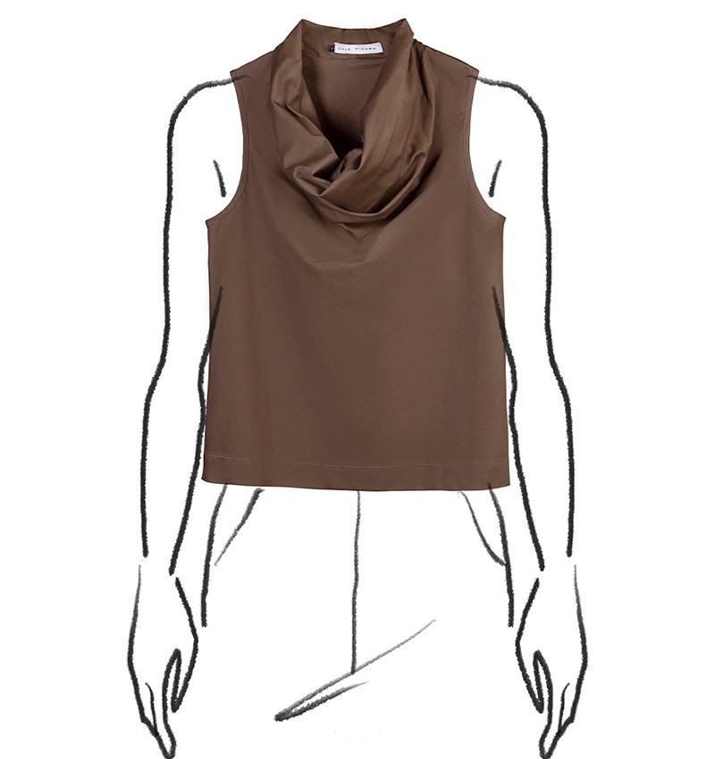 Chie mihara TOP LITZY VERDE ÚLTIMAS EDICIONES