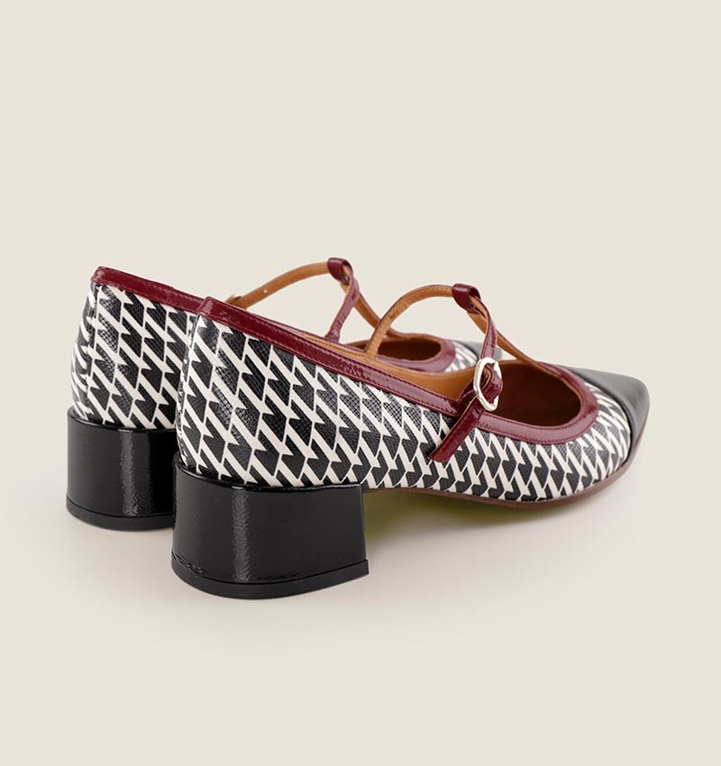 Chie mihara JENU BLACK & WHITE Oferta especial de fábrica