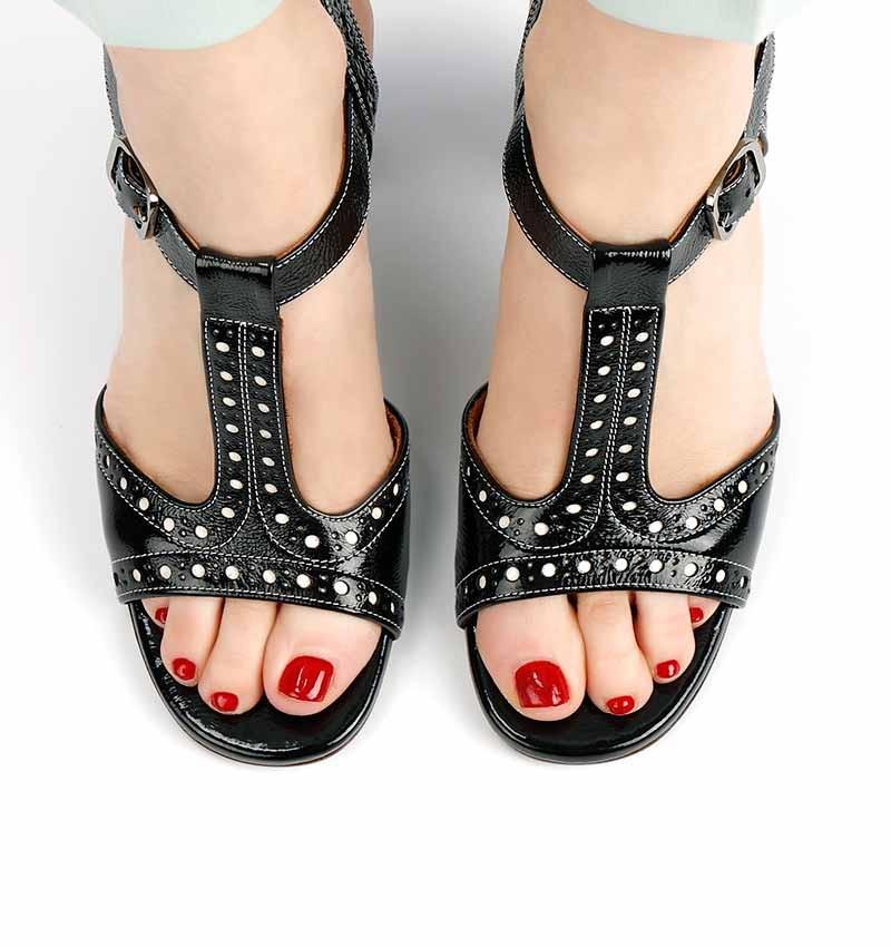 Chie mihara BA-GANGI BLACK Rebajas de fábrica