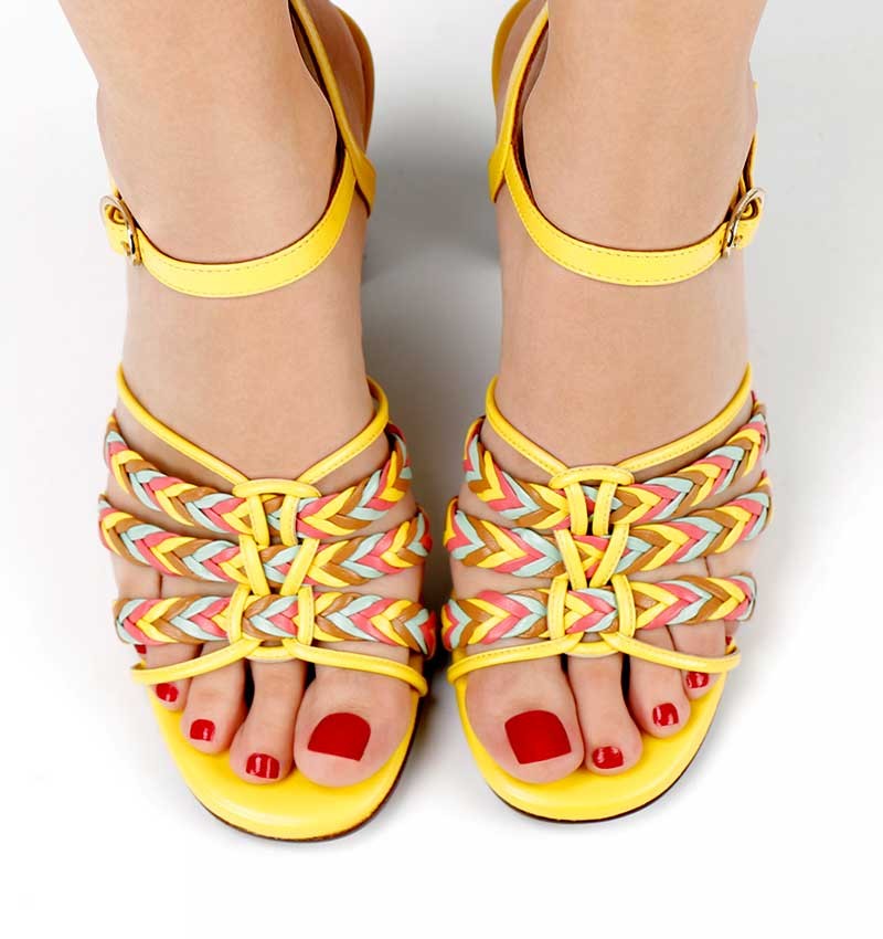 Chie mihara BARI YELLOW Mejor oferta