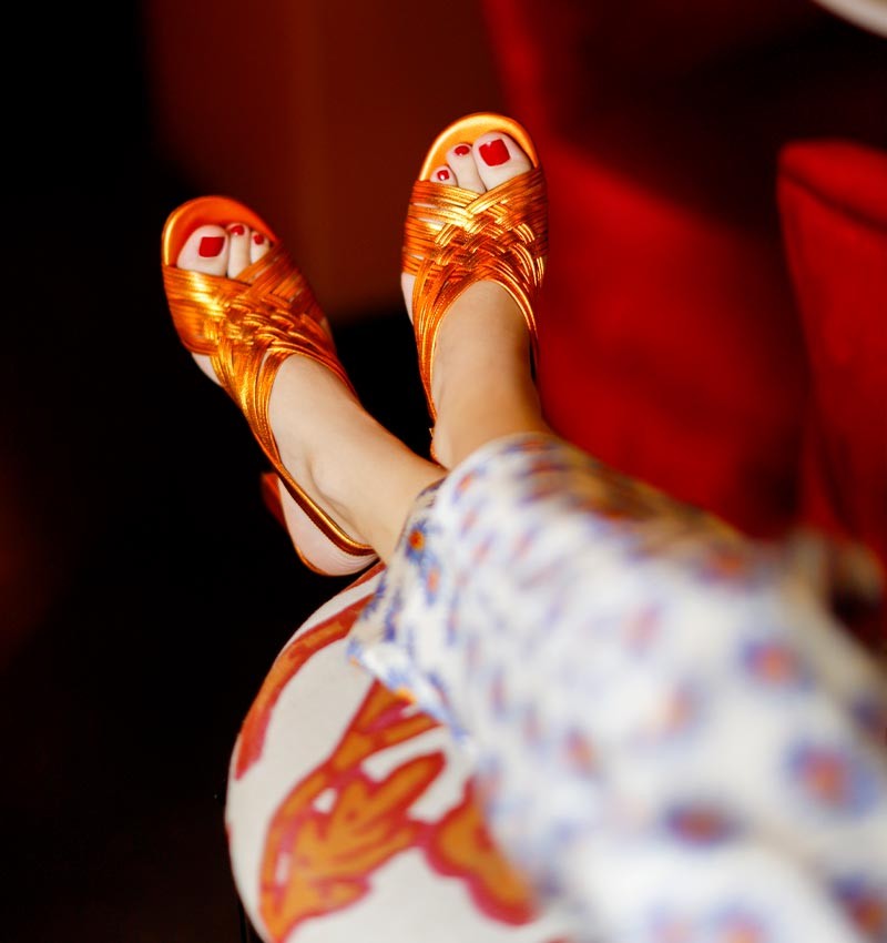 Chie mihara BIYA ORANGE Superdescuento