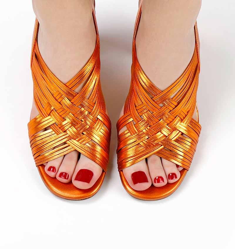 Chie mihara BIYA ORANGE Superdescuento