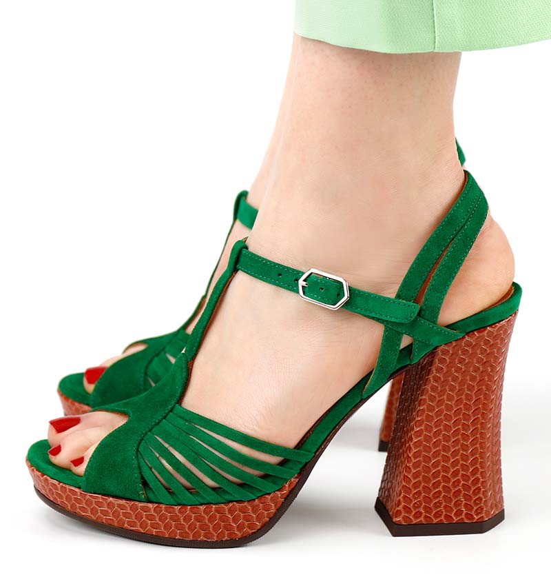 Chie mihara CONGRA GREEN Grandes descuentos