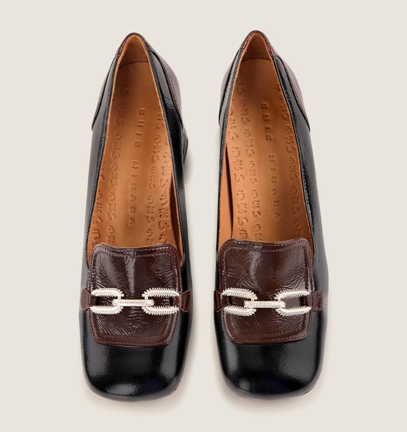 Chie mihara SOTEL BLACK AND BROWN Ofertas de temporada