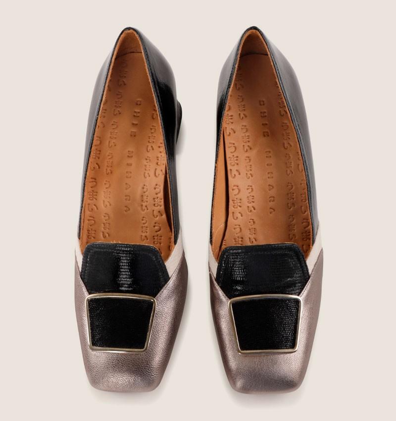 Chie mihara VOIKO BRONZE WHITE 2025