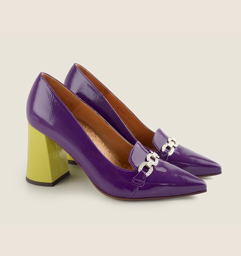 Chie mihara LUIKA PURPLE Rebajas baratas