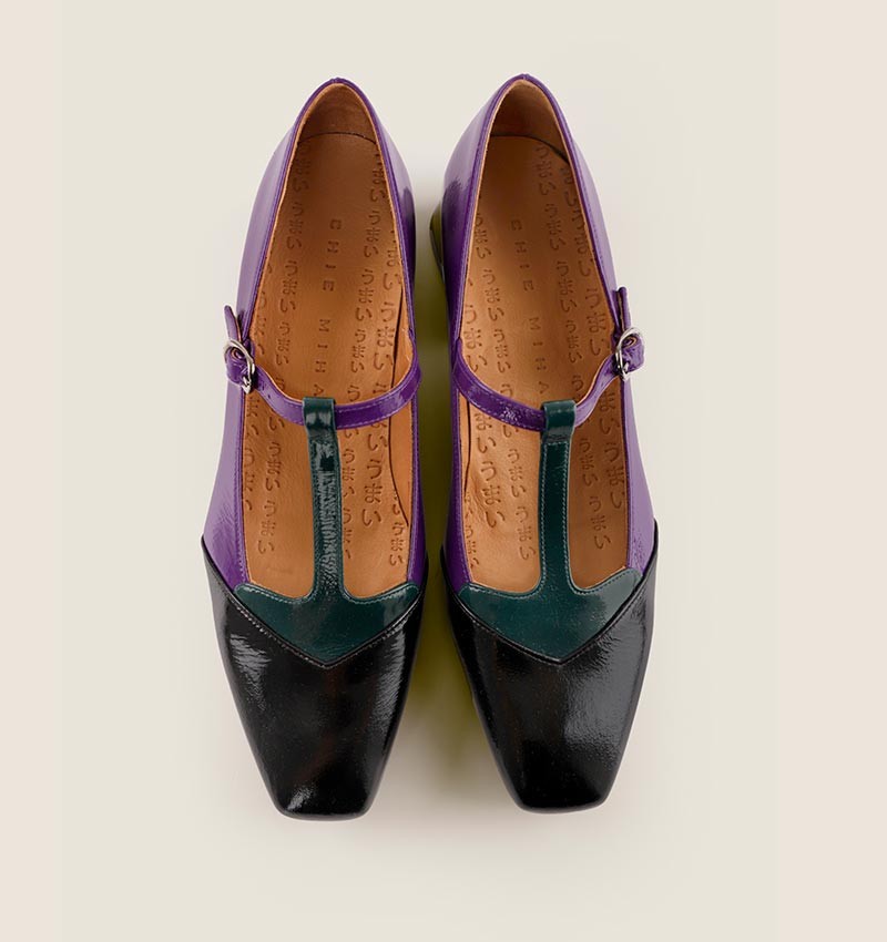 Chie mihara HERENCIA PURPLE Liquidación