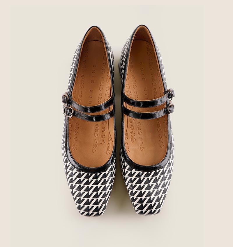 Chie mihara HARANA BLACK & WHITE Rebajas online