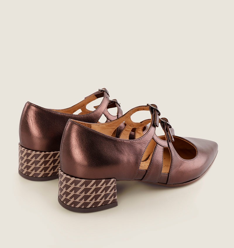 Chie mihara JERSEY BROWN Liquidación