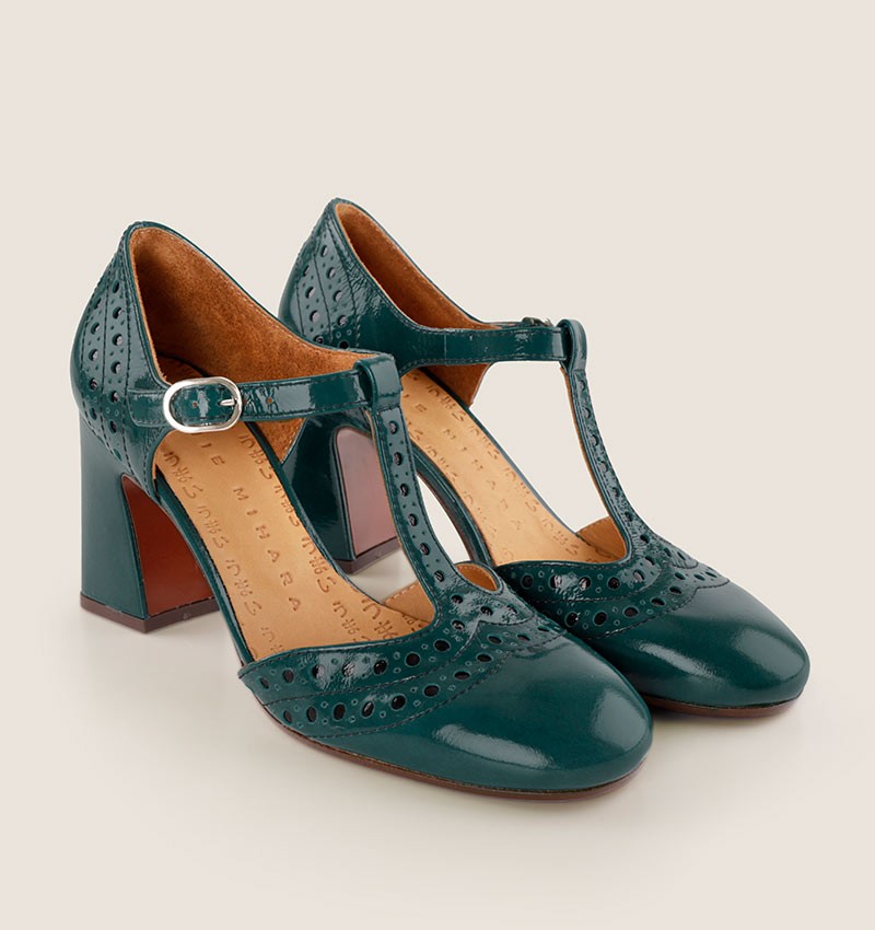 Chie mihara MANTE DARK GREEN Descuentos del mes