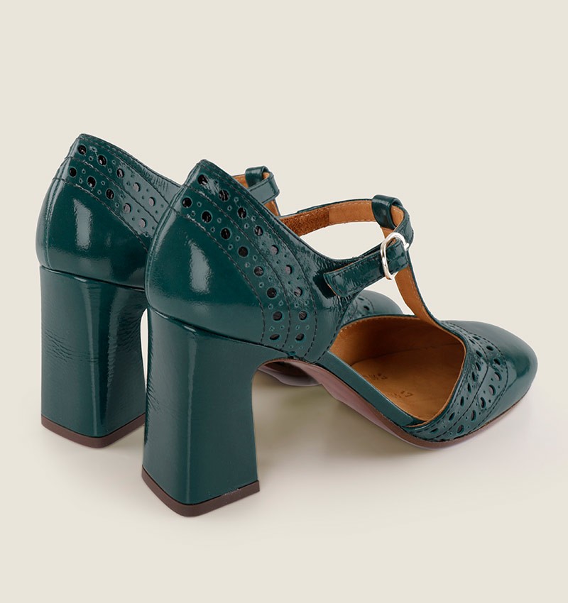Chie mihara MANTE DARK GREEN Descuentos del mes