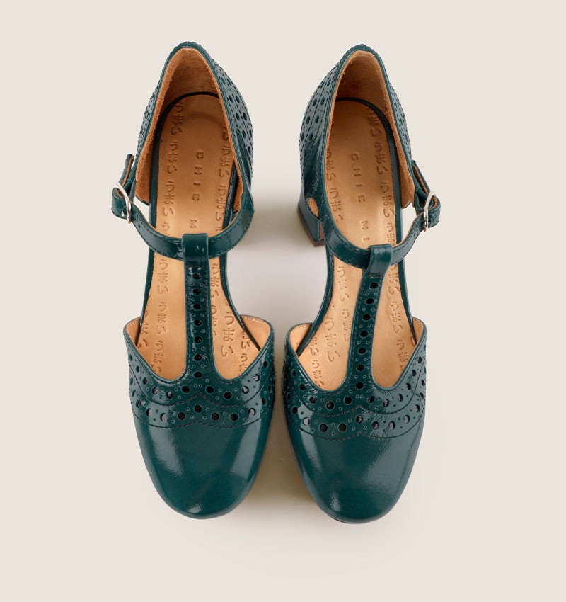 Chie mihara MANTE DARK GREEN Descuentos del mes