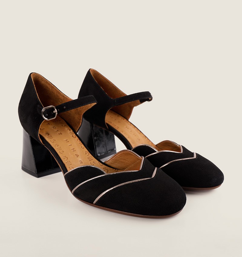 Chie mihara GRINI BLACK Rebajas de fin de temporada