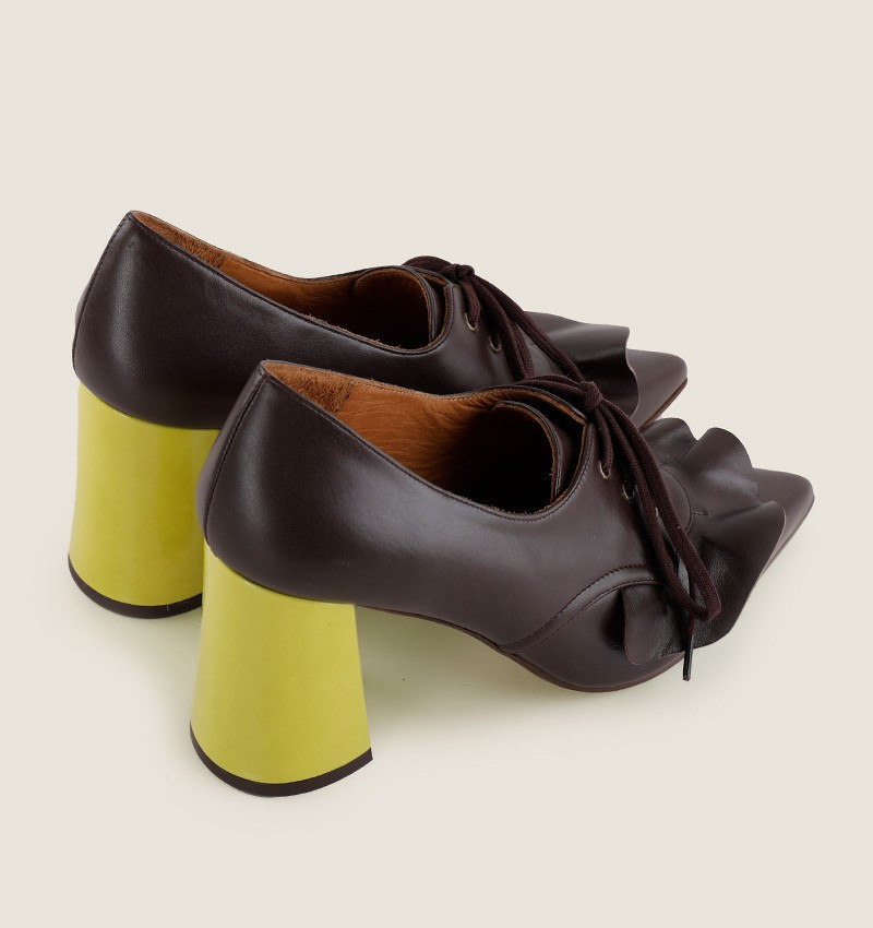 Chie mihara LUTERO BROWN Venta caliente