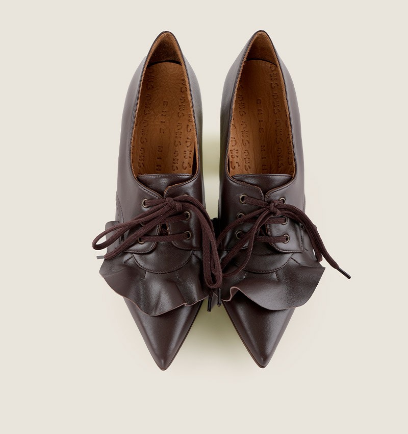 Chie mihara LUTERO BROWN Venta caliente