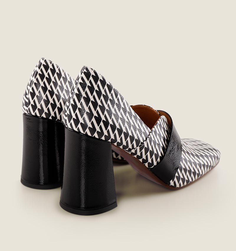 Chie mihara ORION BLACK & WHITE Gran oferta
