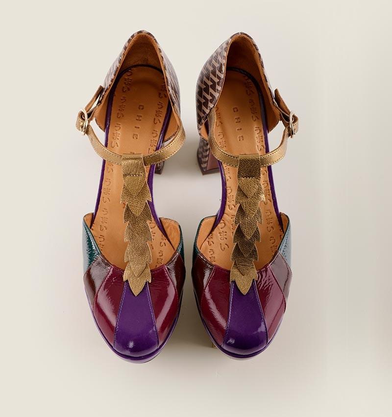 Chie mihara DAFABA PURPLE Ventas relámpago