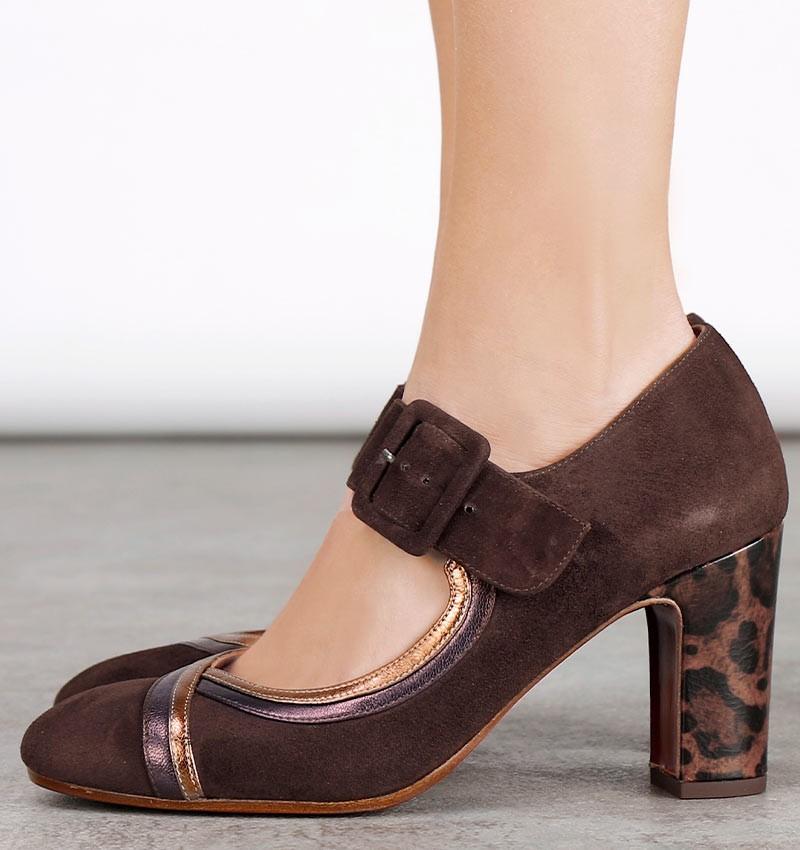 Chie mihara WIESA DARK BROWN Envío gratis