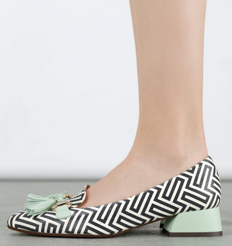 Chie mihara HETUS BLACK & WHITE En oferta