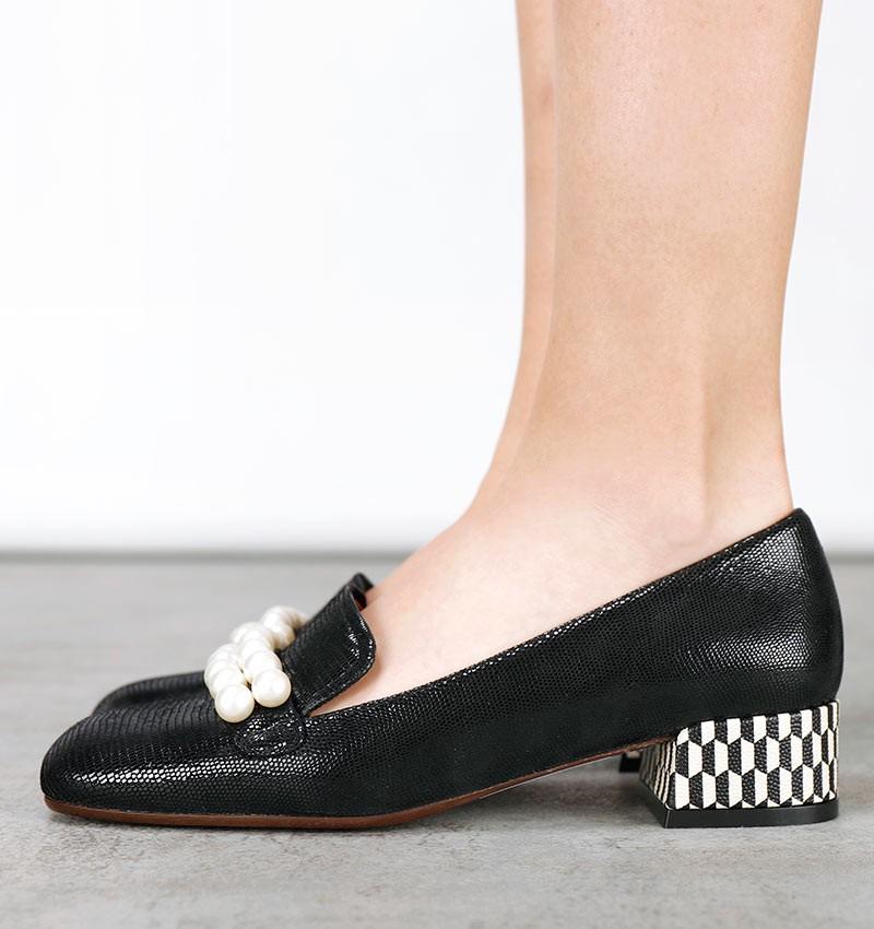 Chie mihara IDAKO BLACK & WHITE Precio ultrabajo